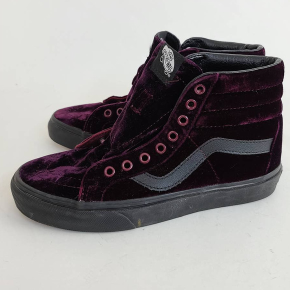 vans sk8 hi velvet